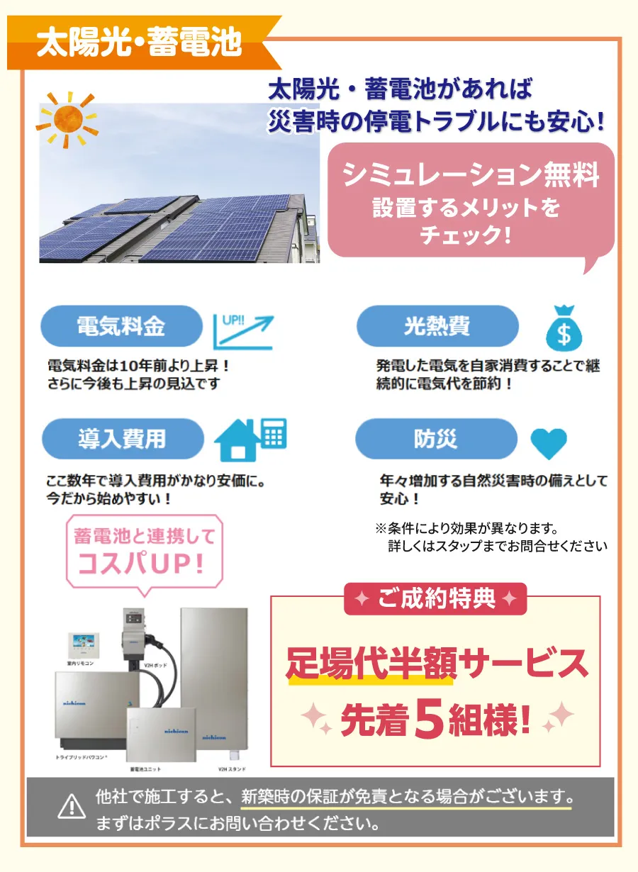 太陽光・蓄電池