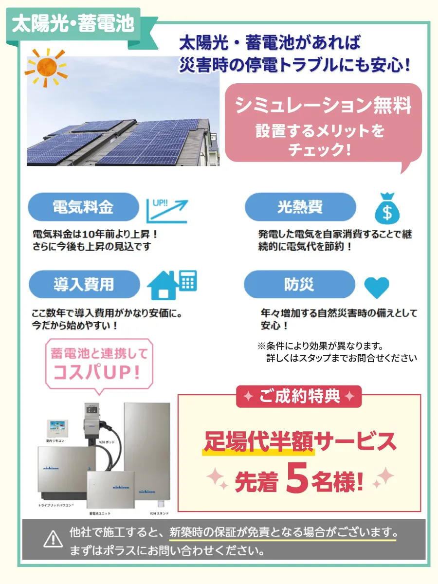 太陽光・蓄電池