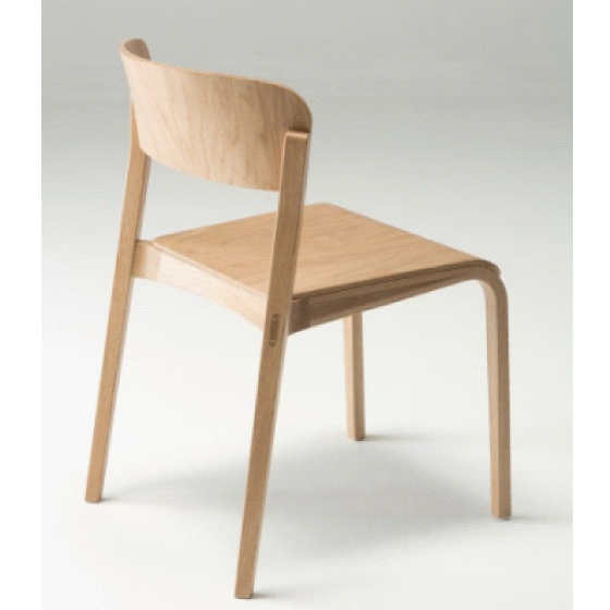 テーパードチェア　ナチュラル