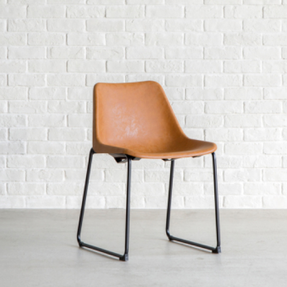 ダイニングチェア　ログチェア(CAMEL)