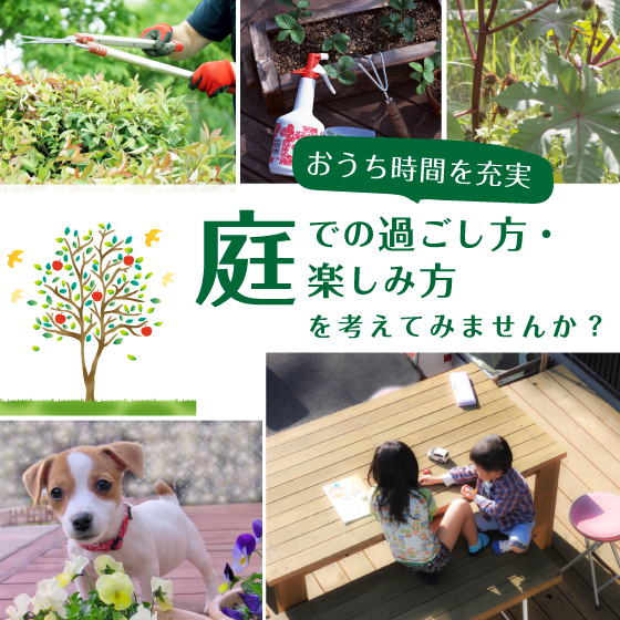庭の楽しみ方