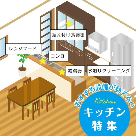 キッチン特集
