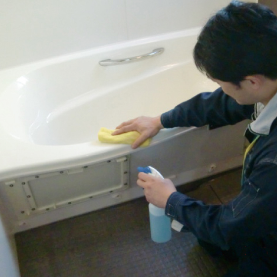 浴室クリーニング