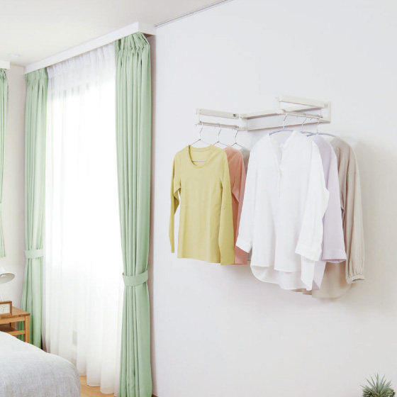 室内物干し ホスクリーン　ホシェア