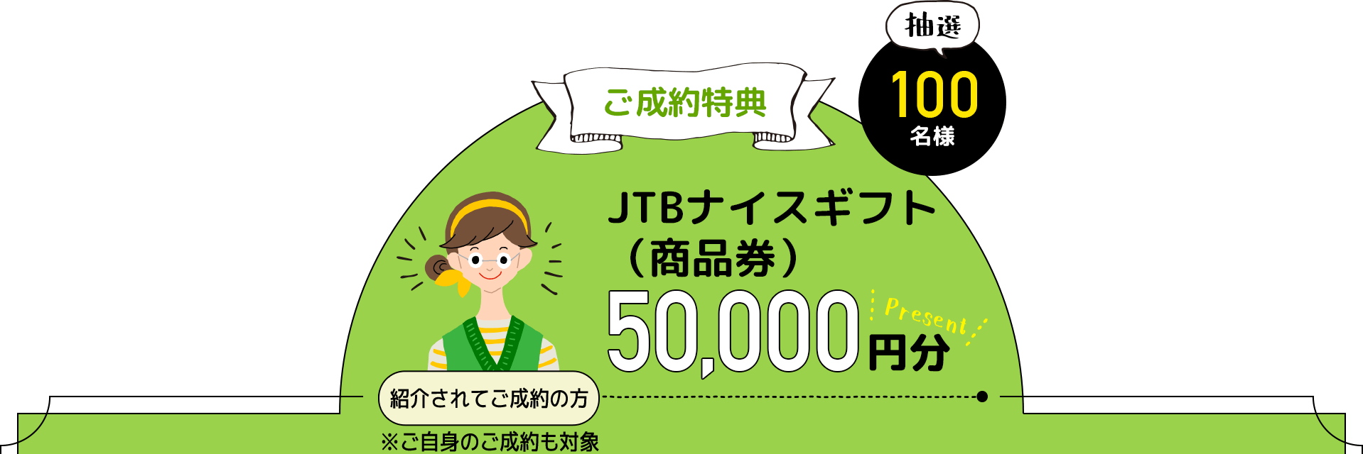 JTBナイスギフト（商品券）50,000円分