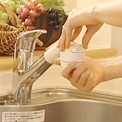吐水ロストレーナーの清掃方法